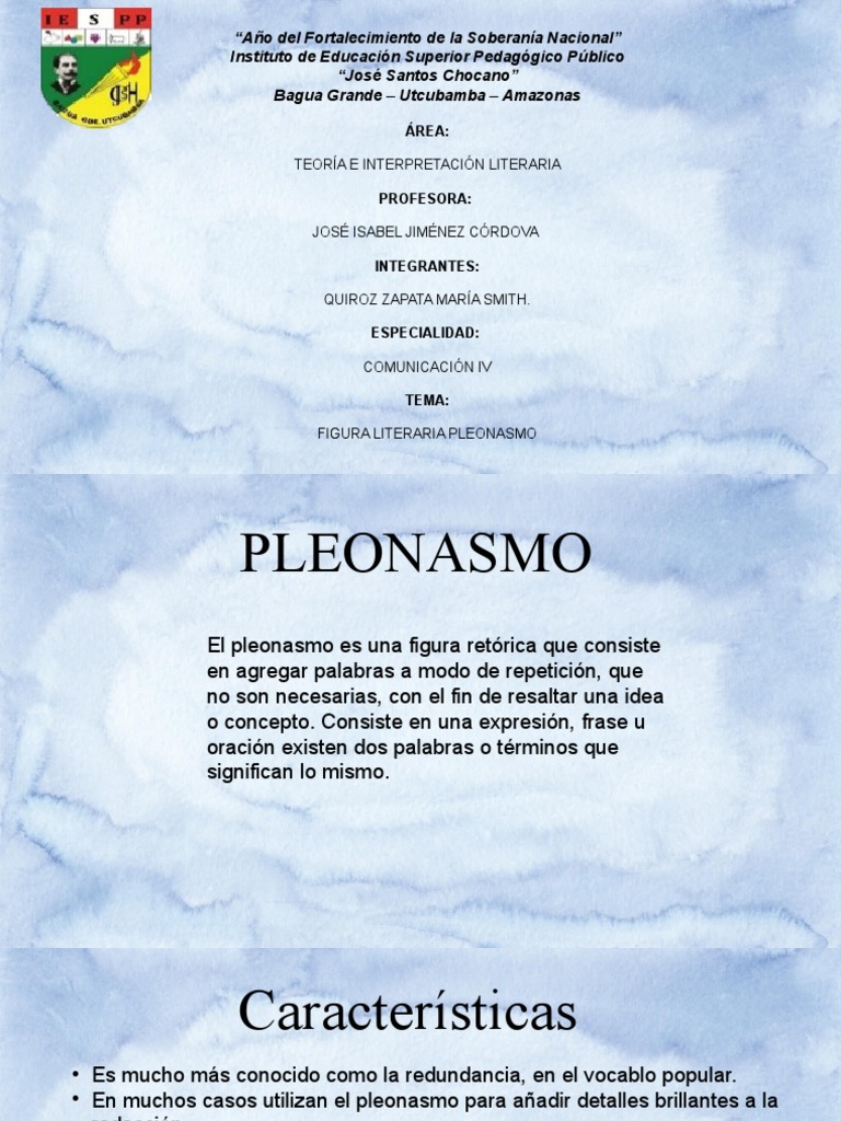 Ejemplo De Pleonasmo: Una Figura Literaria Explicada – EKSMRD