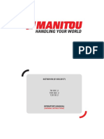Manitou 78 SEC 2, 100 SEC 2, 120 SE 2 Operator's Manual