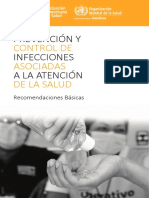 Prevención y control de infecciones asociadas a la atención a la salud