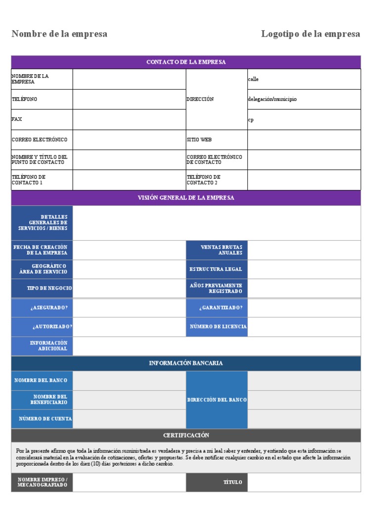 IC Vendor Registration Form 27203 ES | PDF | Red mundial | Internet y web