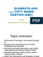 Topic 2 - Costing Method - ABC