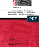 NECA 607 2011 Telecommunications Bonding and