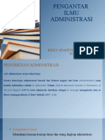 Pengantar Ilmu Administrasi 1-5