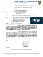 JC INFORME N°016 MDP-2022-PALLASCA Pago de Movilizacion