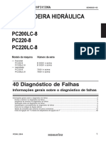 Pc200-8 Informaçãoes Gerais Sobre Diagnóticos de Falha