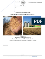 Animal Feed Concentrates Financial Feasibility Study