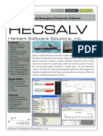 HECSALV Emergency Response Software