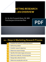 II. The Marketing Research Process