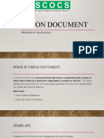 FYP Vission Document