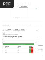 Angular CRUD Using PHP and MySQL