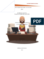 Evidencia Aa4-Ev3 Taller Informe de Auditoría: Auditoria Interna de Calidad - NTC Iso 9001 Sena