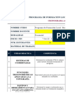 Plan de Trabajo - Ayudante Topógrafo 28.09.2022