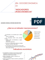 Estructura Socioeconomica de Mexico, Indicadores Macroeconomicos