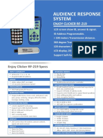 Enjoyvote Voting Pad