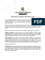 CBN Press Release (COVID-19) Cyber Security 06042020 PDF