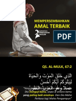 03 Mempersembahkan Amal Terbaik