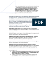 Taller de Sistemas de Producción y Conceptualización Del Lean Manufacturing 1