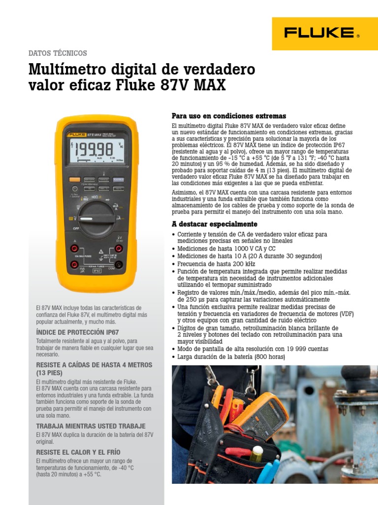 Fluke 87v Manual