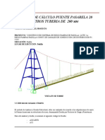 Pasarela 20m 200 Mm