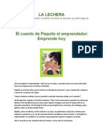 El Cuento de Paquito El Emprendedor