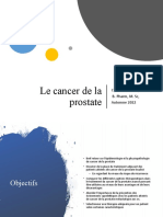 Cancer de La Prostate - PHA-2073 - 2022