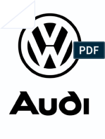 VW Audi Logos