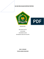 Peran Dna Dan Rna Dalam Sintesis Protein-1