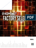 Kontakt Factory Selection Manual English