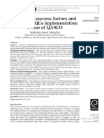 QCs Implementation at Qatar Steel Company