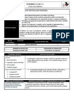 CARTA DESCRIPTIVA Equipo de Protecciónpersonal