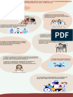 Infografia evolucion humana ilustrado colores neutrales