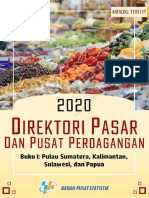 Direktori Pasar Dan Pusat Perdagangan 2020 Buku I - Pulau Sumatera, Kalimantan, Sulawesi, Dan Papua