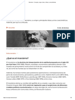 Marxismo - Concepto, Origen, Ideas, Críticas y Características