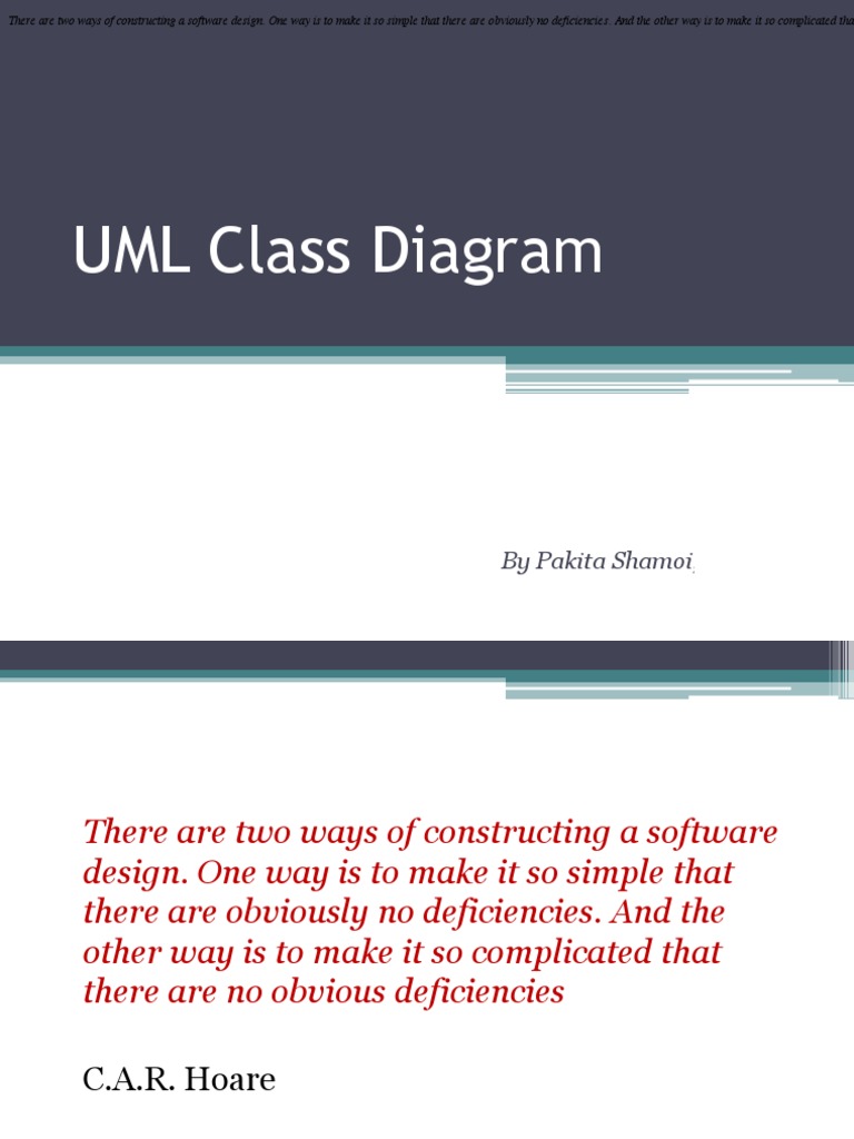 12+UML+Class++Diagram+and+Packages Updated+ | PDF | Class (Computer ...
