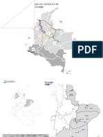 Mapa de Red de Oleoductos en Colombia - 2021