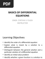 Basics of Differential Equations