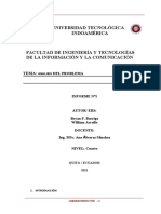 Analisis Automatizacion Empresa de Ropa