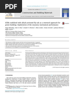 Miranda Et Al (207) - ICEBs Stabilised With Alkali-Activated Fly Ash As A Renewed Approach For Green Buildings