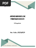 Apontamentos de farmacologia II \ FFUP