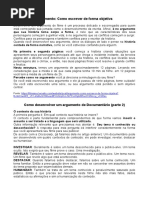 Exemplos de Escaleta para Roteiros | PDF