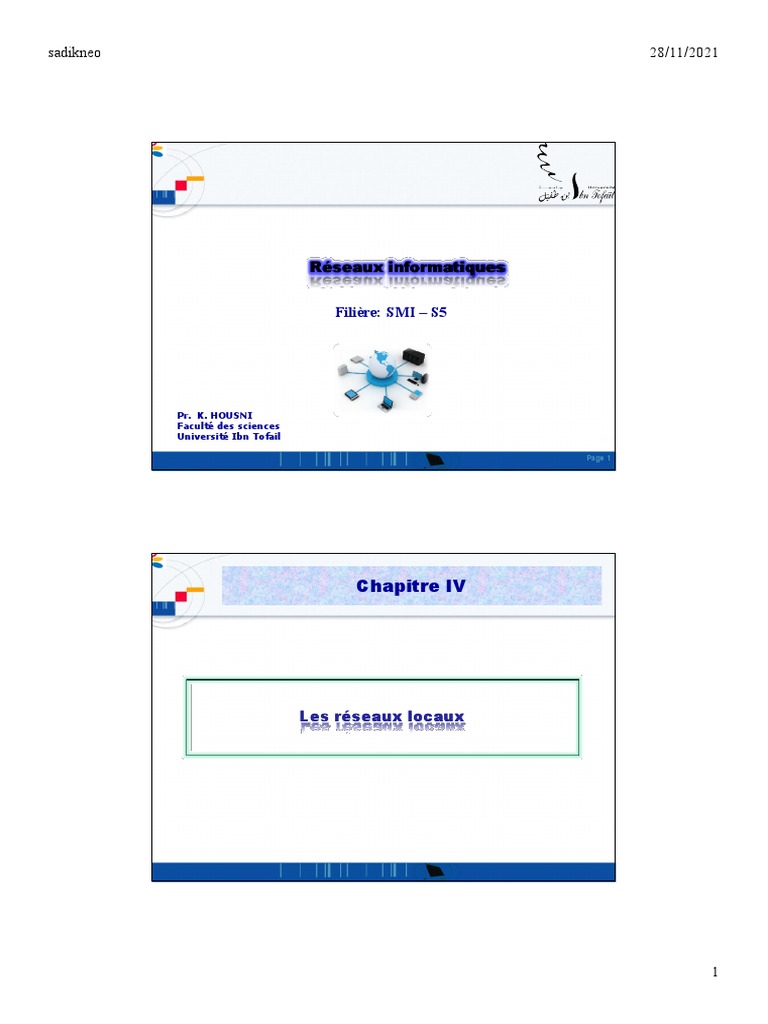 Introduction aux réseaux locaux et Ethernet | PDF | Ethernet | Électronique