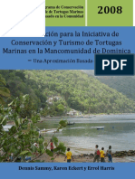 Sammy Et Al 2008 Plan de Accion de Las Tortugas Marinas en Dominca