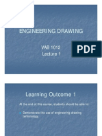Engineering DRAWING VAB1012 Lecture 1 by Kalai (Compatibility Mode)