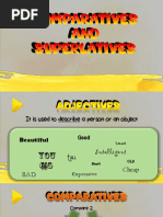 Comparatives and Superlatives