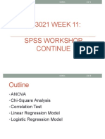 CB3021 Week 11 SPSS Continue