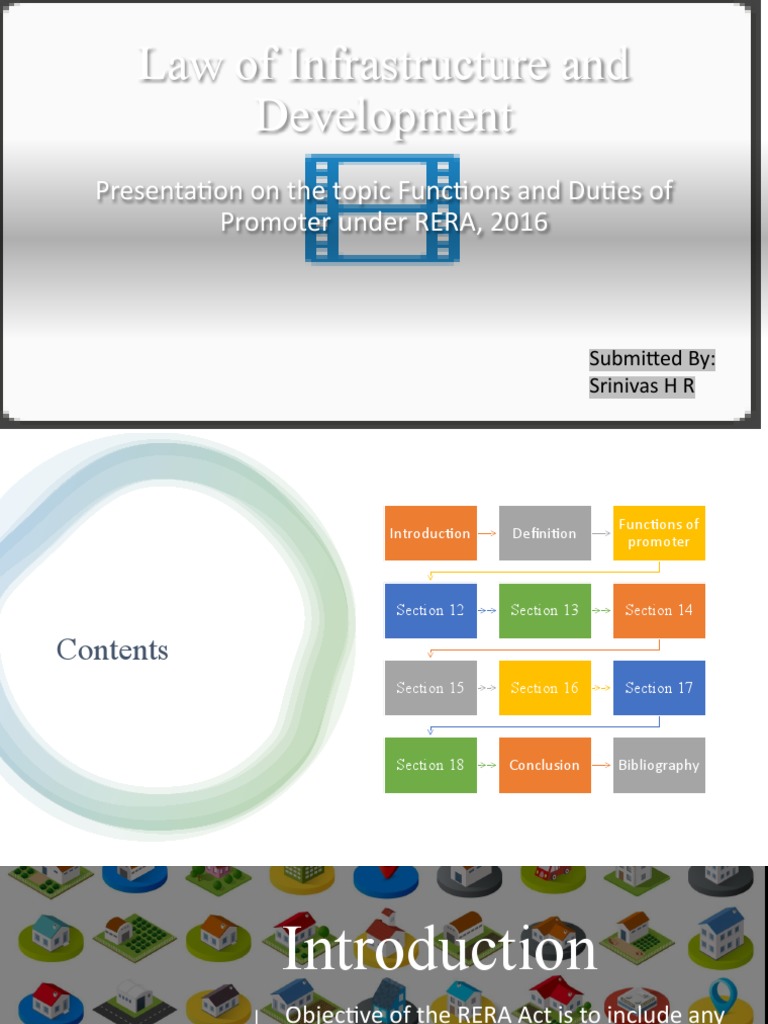 RERA 2016: Promoter Duties Overview | PDF