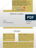 Delito de Lesiones