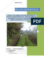 Estudio de Hidraulica