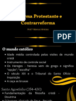 Reforma Protestante e Contrarreforma