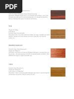 Philippine Rosewood